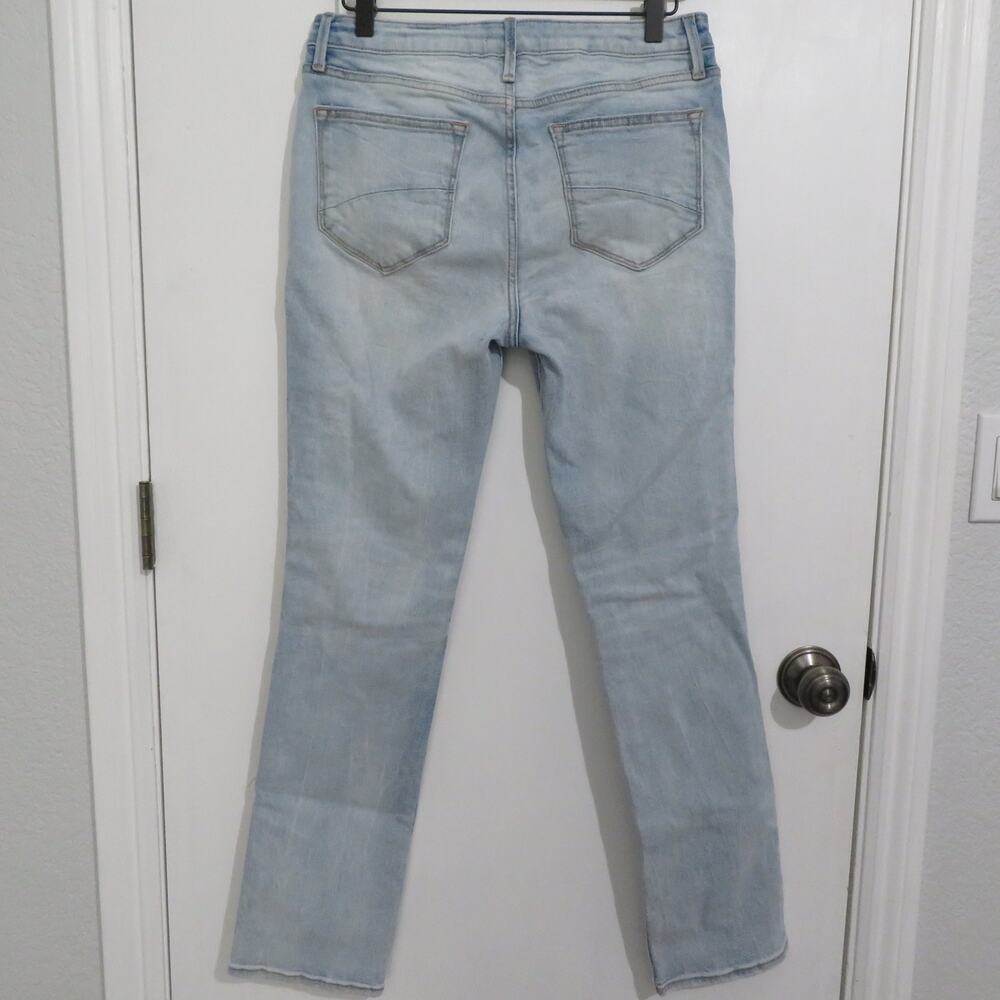 Driftwood Womens Sz 28 Audrey High Rise Classic Fit Jeans Light Wash Embroidered - Picture 2 of 6